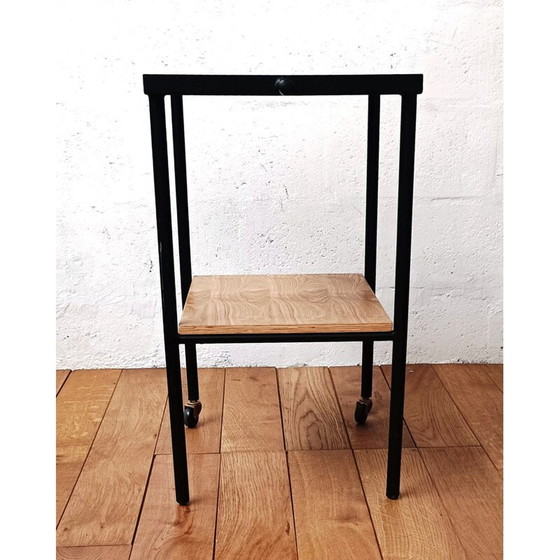 Image 1 of Vintage trolley van metaal en hout