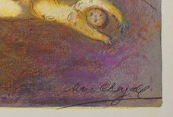 Image 1 of Marc Chagall - Chagall op dreef/Columbus