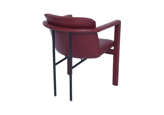 Image 1 of 4 Leolux eetkamerstoelen Cachucha vintage.