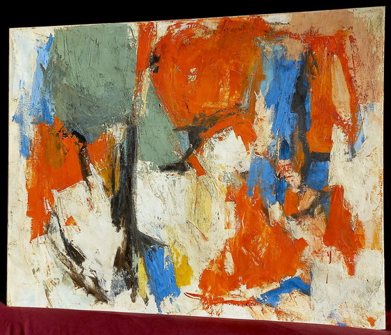 Image 1 of Adine Engelman - Abstracte compositie (groot)