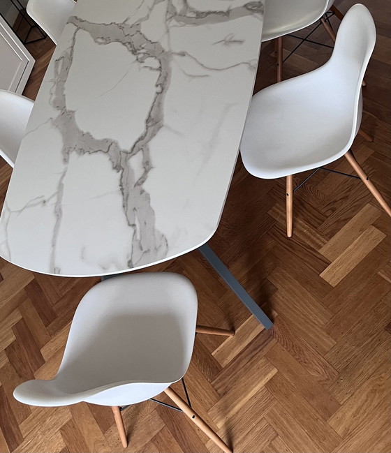 Image 1 of 6X Vitra Eames Stoelen