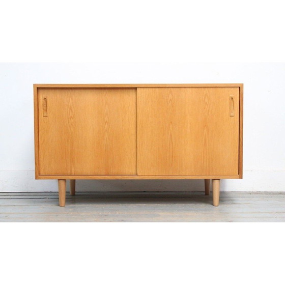 Image 1 of Vintage eiken dressoir, Denemarken 1970