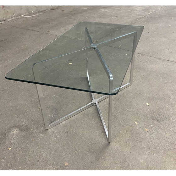 Image 1 of Vintage aluminium console van Michel Boyer voor Rouve