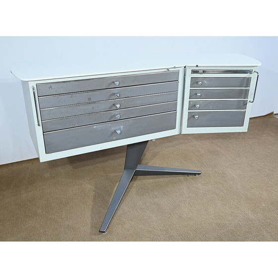 Image 1 of Vintage tandartsmeubels van Giovanni-Battista Farina voor Gallus, Zwitserland 1960