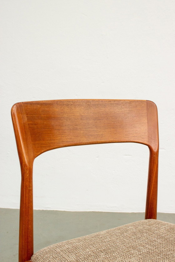 Image 1 of 6x KS Mobler vintage teakhouten stoelen