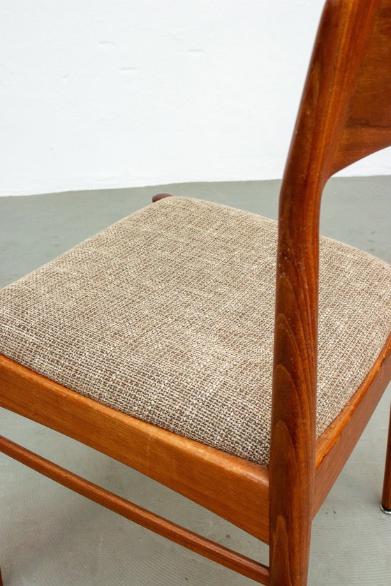 Image 1 of 6x KS Mobler vintage teakhouten stoelen