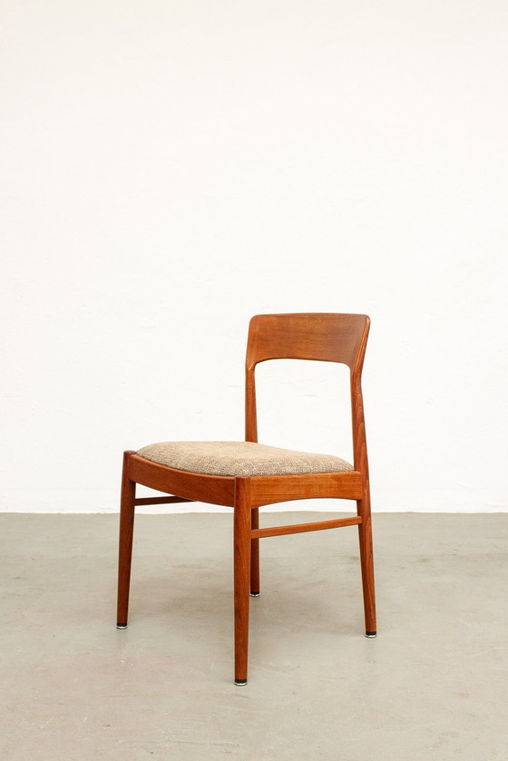 Image 1 of 6x KS Mobler vintage teakhouten stoelen