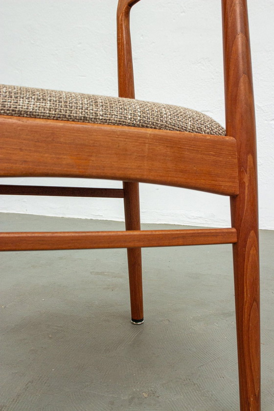 Image 1 of 6x KS Mobler vintage teakhouten stoelen