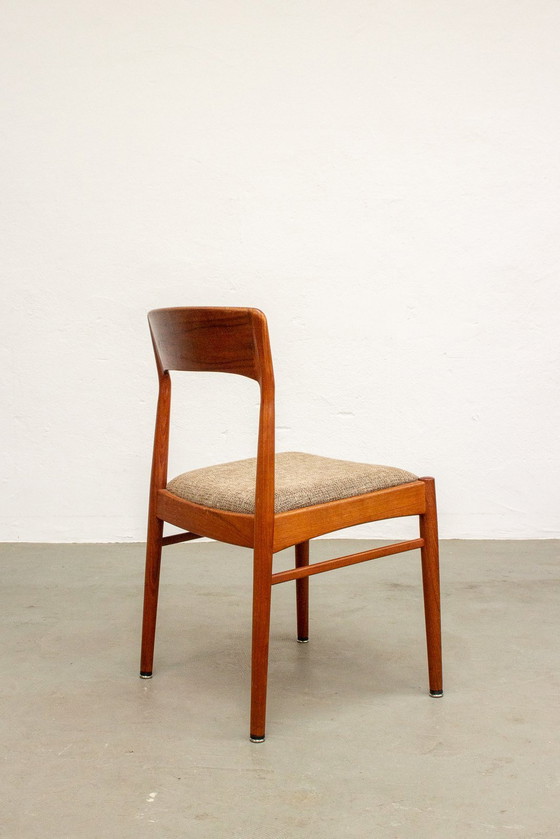 Image 1 of 6x KS Mobler vintage teakhouten stoelen