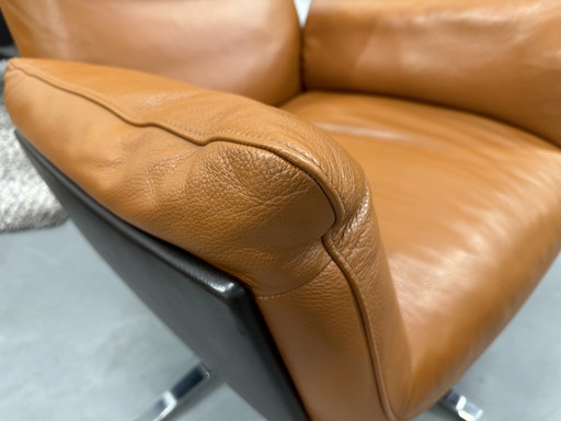 FSM Shelby Relax fauteuil bruin leer 