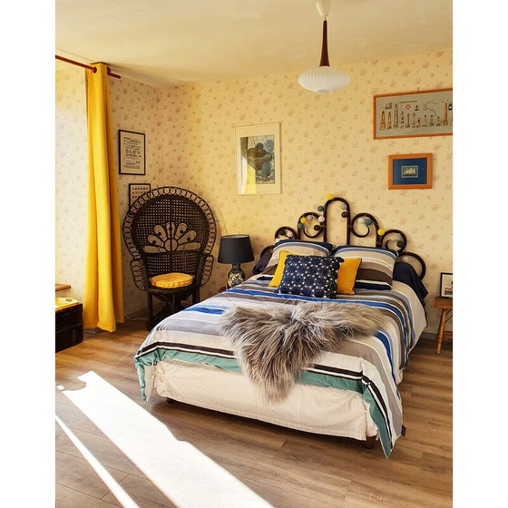 Image 1 of Vintage Emmanuelle rotan fauteuil, 1970