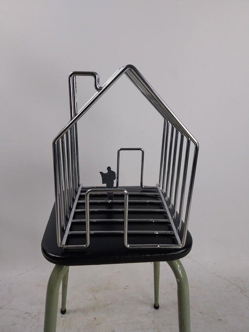 1 X Magazine Rack.  Model "The Architect " 1980'S 