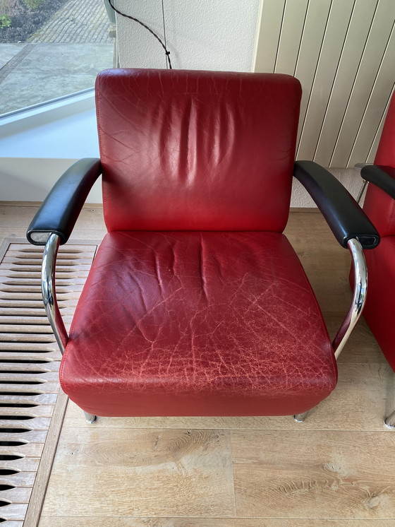 Image 1 of 2x Leolux Scylla 965 fauteuil