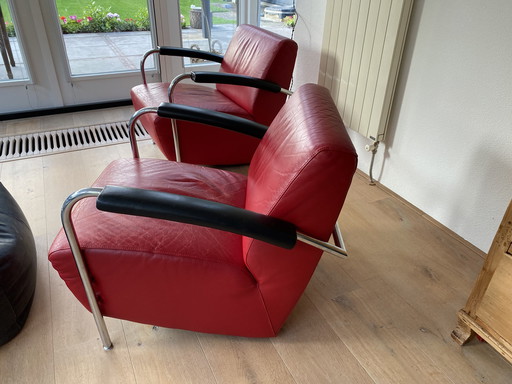 2x Leolux Scylla 965 fauteuil