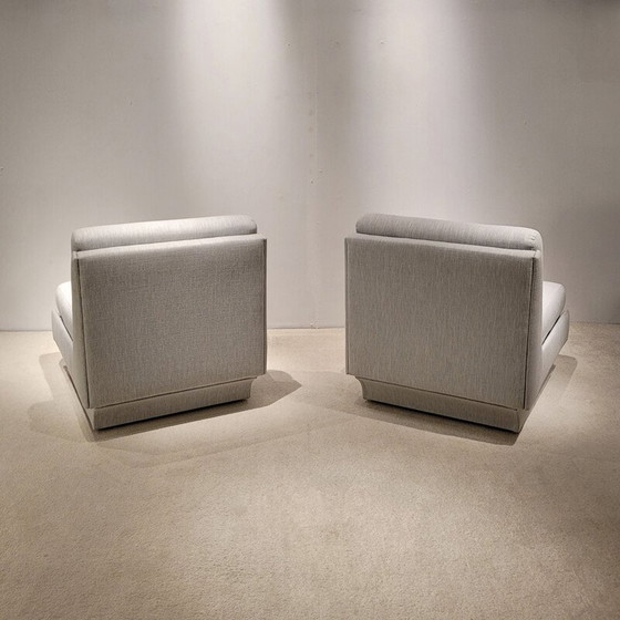 Image 1 of Paar vintage Airborne fauteuils, Frankrijk 1970