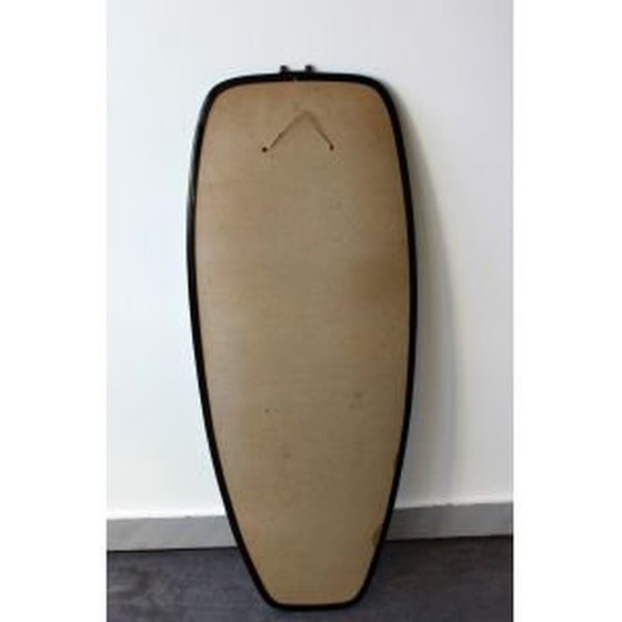 Image 1 of Vintage zwart-wit spiegel, 1960