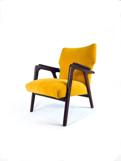 Gerestaureerde Wingback Fauteuil