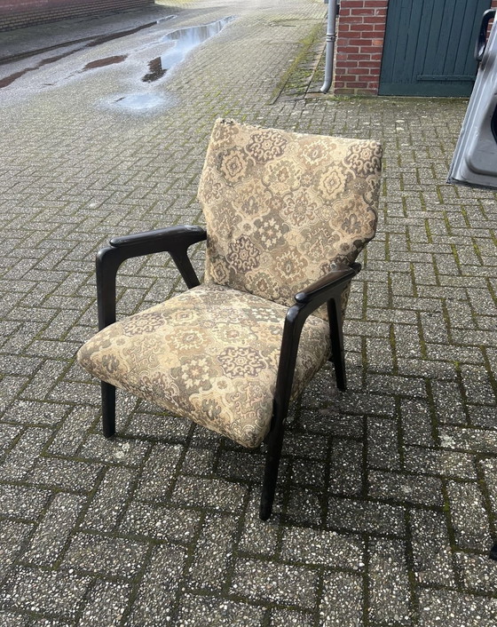 Image 1 of Gerestaureerde Wingback Fauteuil