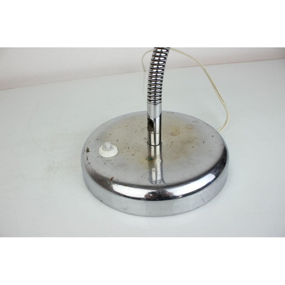 Image 1 of Vintage chromen tafellamp, Tsjecho-Slowakije 1950