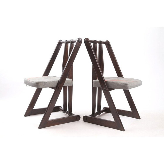 Image 1 of Paar vintage stoelen, Tsjecho-Slowakije 1970