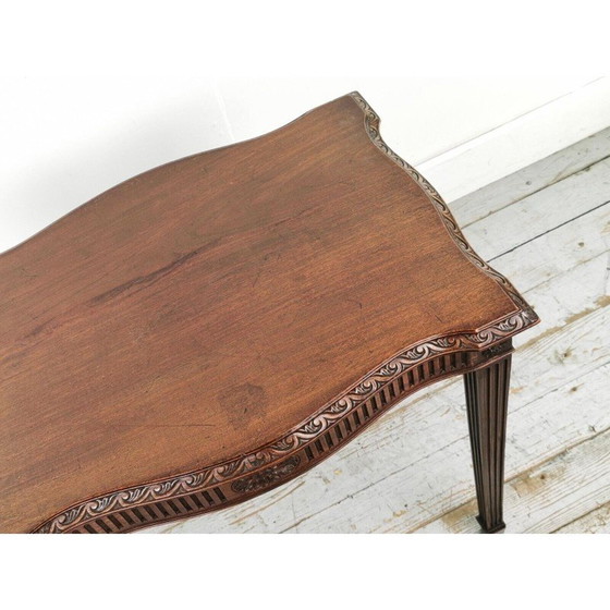 Image 1 of Vintage mahonie salontafel