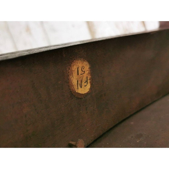 Image 1 of Vintage mahonie salontafel