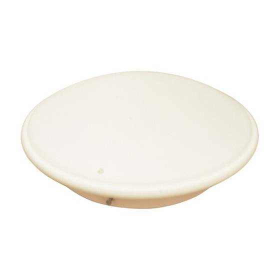 Image 1 of Vintage plafondlamp Great White model P-2 in wit geperst glas voor Penko Pieńsk, Polen 1970