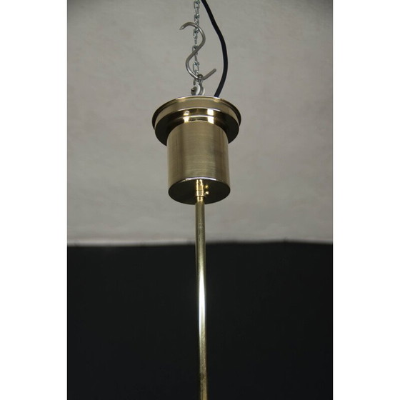 Image 1 of Vintage grote messing kroonluchter