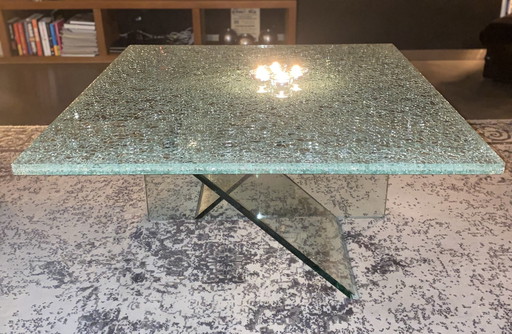 Moderne Handgemaakte Craquelé Salontafel