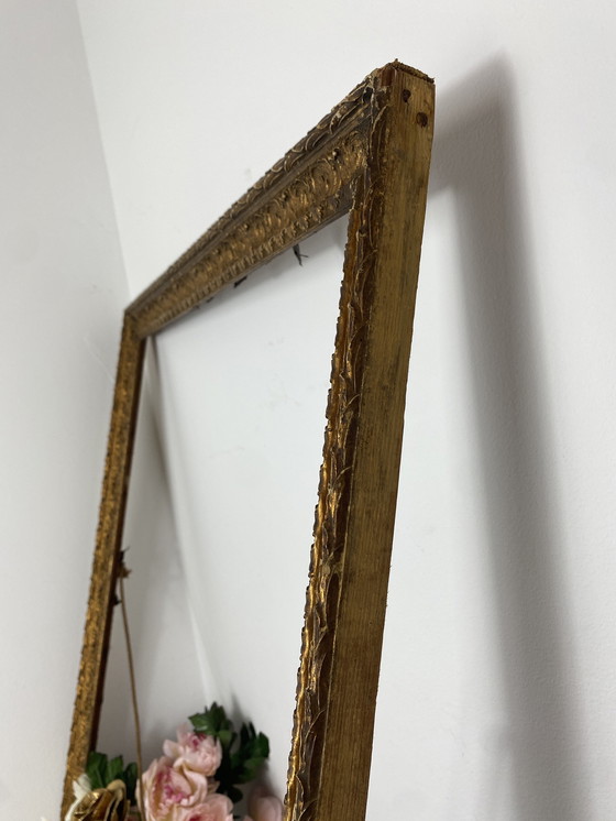 Image 1 of Antiek gouden houten frame