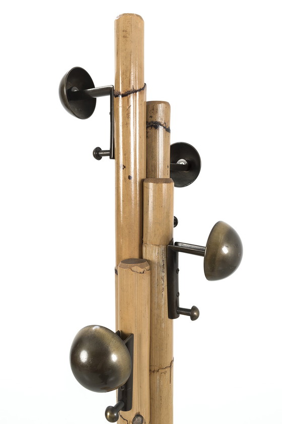 Image 1 of Vintage bamboe kapstok