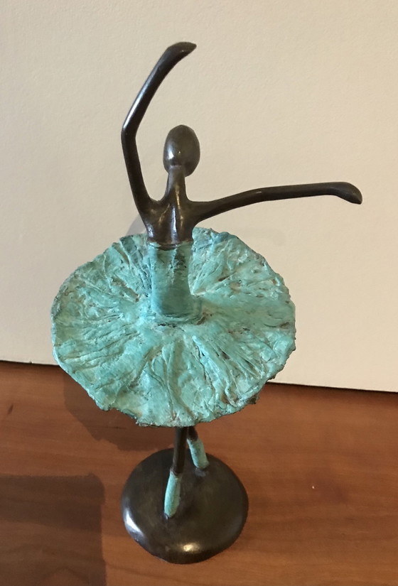 Image 1 of Bronzen Ballerina 