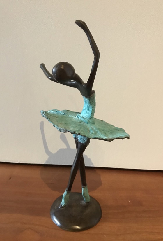 Image 1 of Bronzen Ballerina 