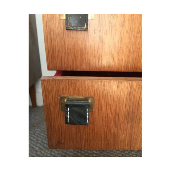 Image 1 of Vintage eikenhouten ladekast, 1950