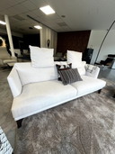 Witte bank en witte fauteuil van Bw