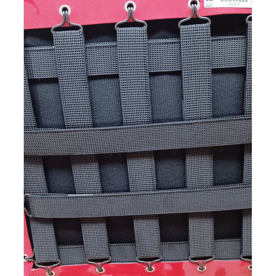 Image 1 of Vintage stoel van hout en leer