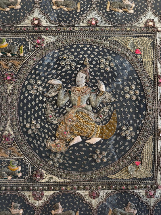 Image 1 of Wandkleed Kalaga In Laquer Lijst