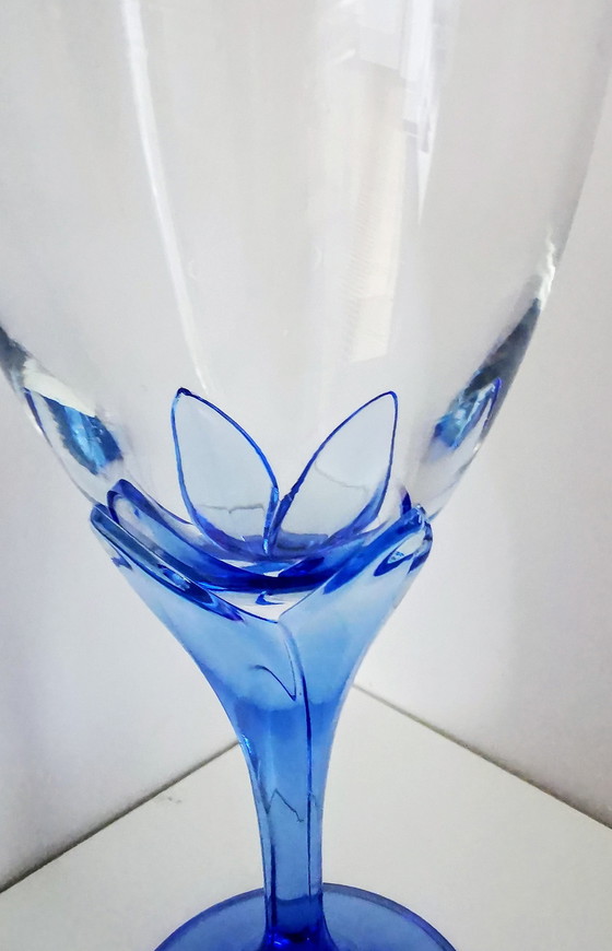 Image 1 of Bormioli Rocco Saphire Blue Wijnglazen 2X