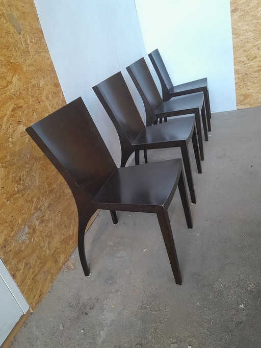 4x Milano Lambert Stoelen