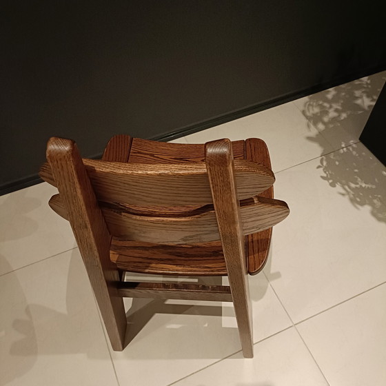 Image 1 of 2 Brutalist Seventies Stoelen