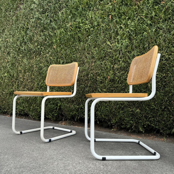 Image 1 of Paar B32 Marcel Breuer Stoelen