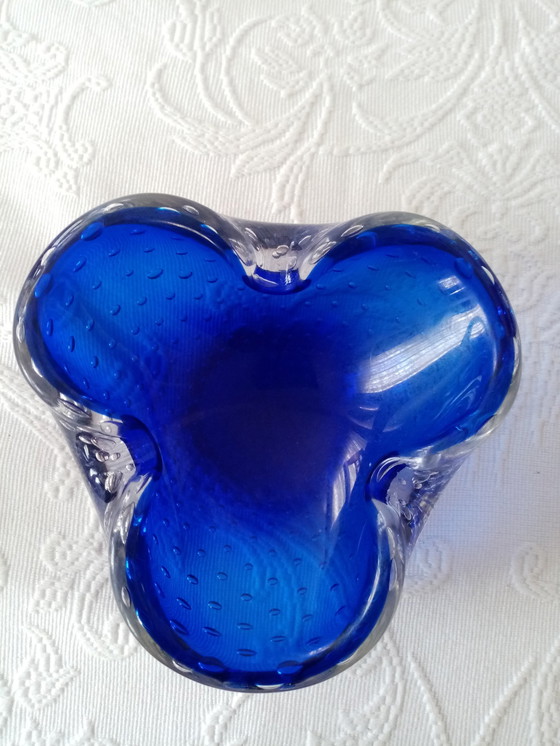 Image 1 of Bullicante Murano Glas Deco Asbak/Bowls 1970S