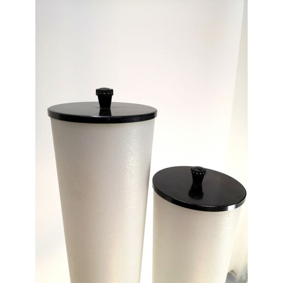 Image 1 of Vintage dubbele standaardlamp, Oost-Duits 1970