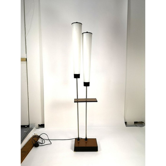 Image 1 of Vintage dubbele standaardlamp, Oost-Duits 1970