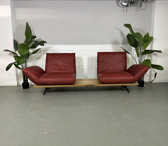 Image 1 of Koinor Free Motion Designer Merk Sofa Leder Bank