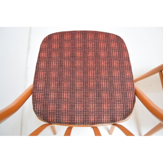 Image 1 of Set van 4 eetkamerstoelen uit de Mid Century van Antonín Šuman 1980