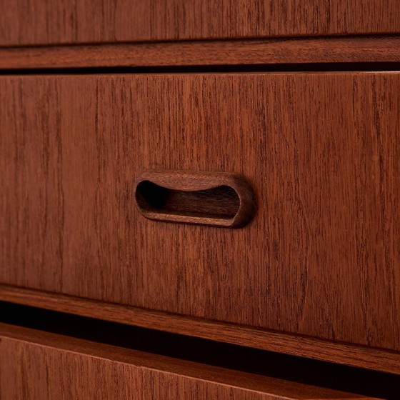 Image 1 of Mk10390 Gerestaureerd teak dressoir