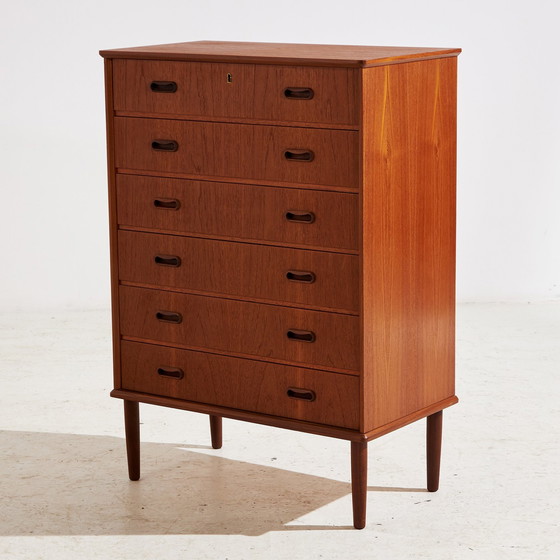 Image 1 of Mk10390 Gerestaureerd teak dressoir