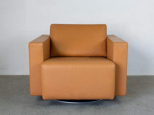 Walter Knoll Nelson Fauteuil design EOOS Leer Camel 