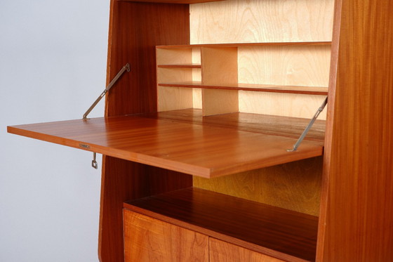 Image 1 of Vintage Teak Secretaire